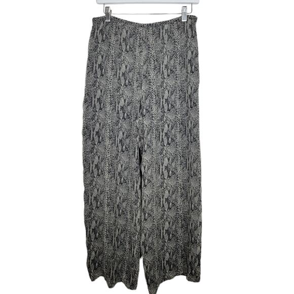 Dana B & Karen 100% Silk Animal Print Shirt and Pants Set - Size 12 - Picture 8 of 10